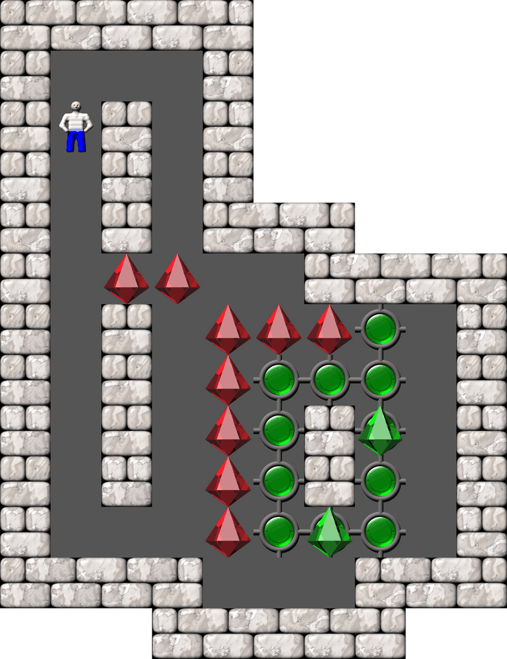 Sokoban Revenge Collection 09 level 25